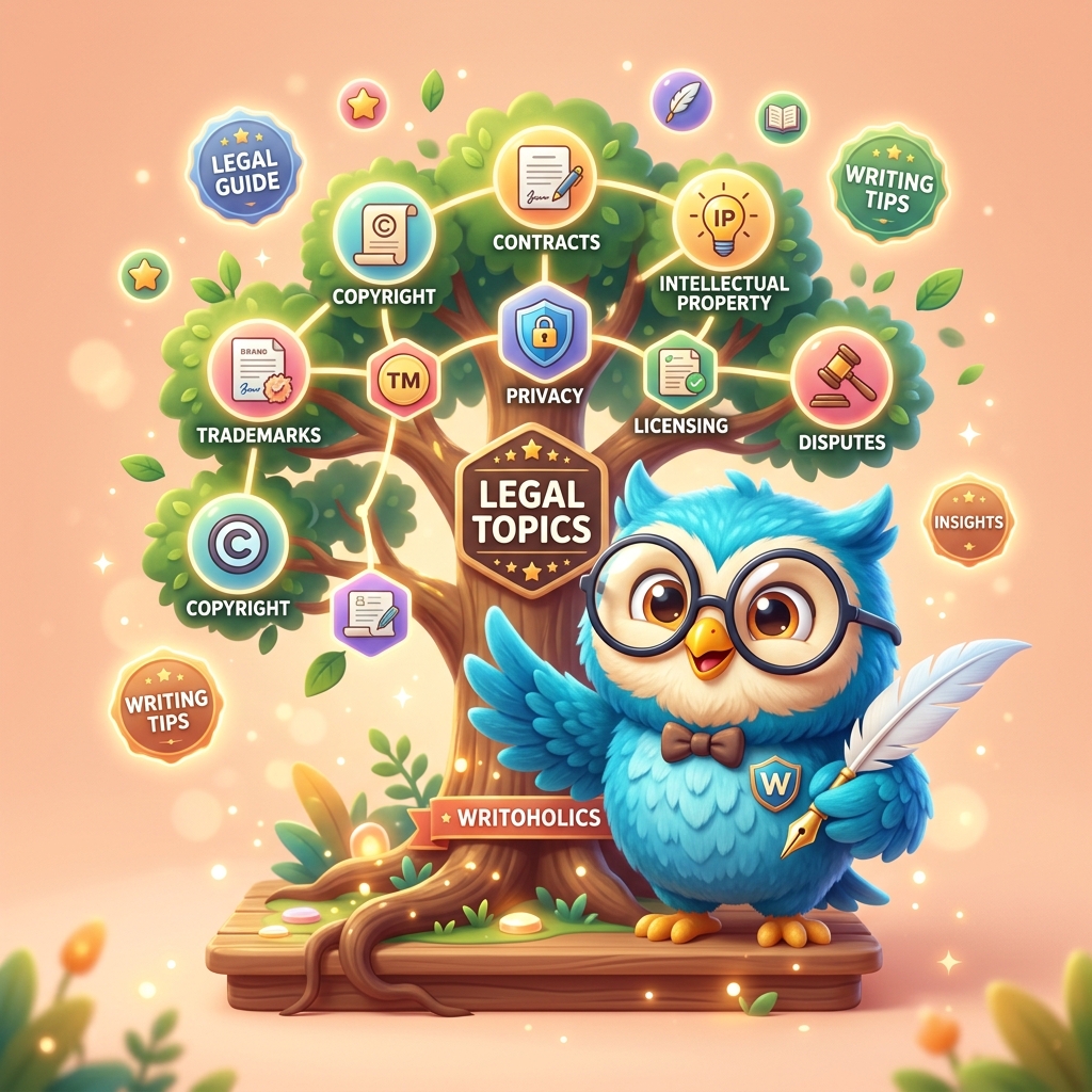Building Topical Authority for Your Law Firm Mascot Illustration